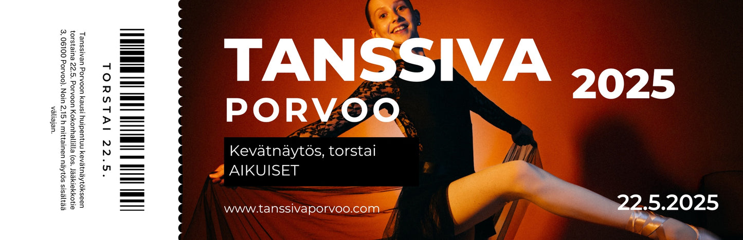 
                  
                    Tanssivan Porvoon kevätnäytös 2025
                  
                