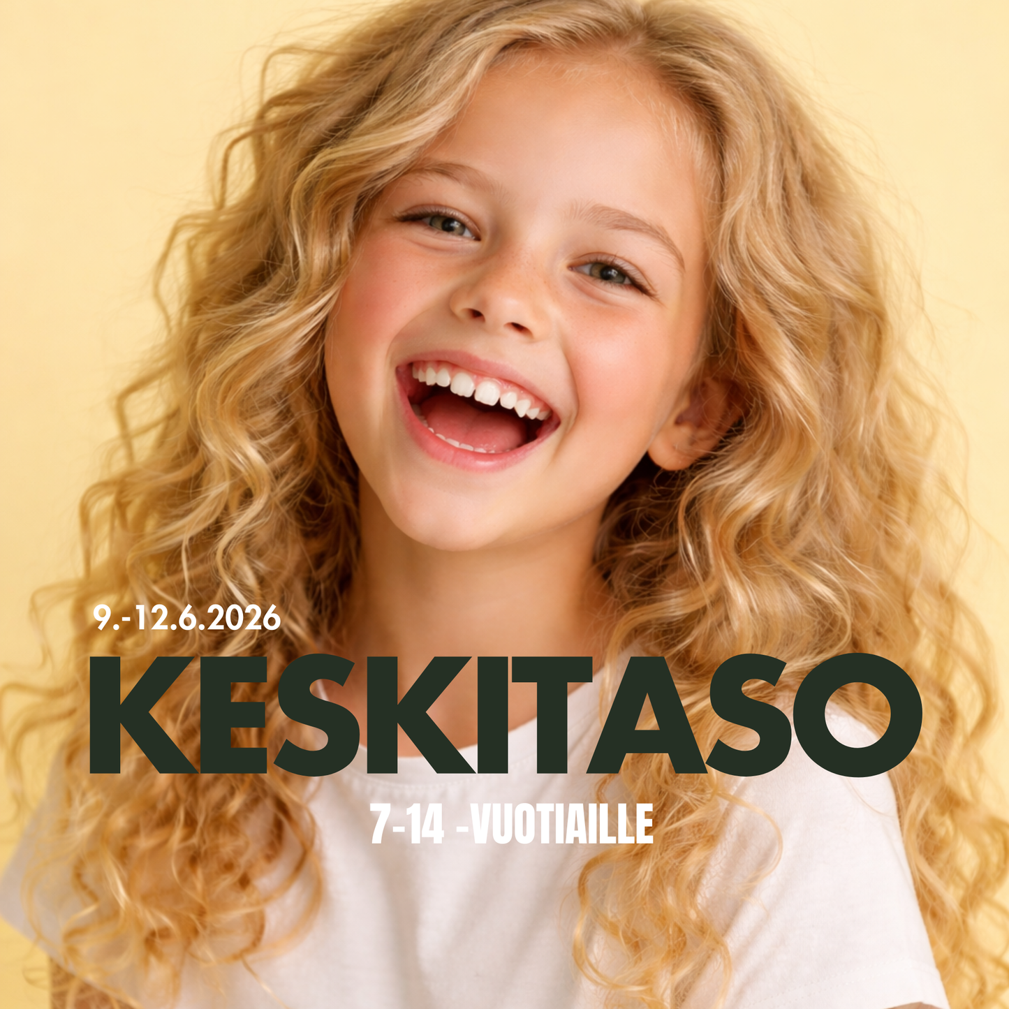 
                  
                    TANSSILEIRI 9.–12.6.2026, 7-14 -vuotiaille
                  
                