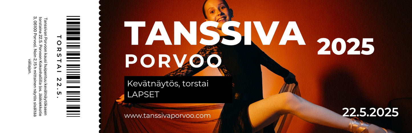 
                  
                    Tanssivan Porvoon kevätnäytös 2025
                  
                