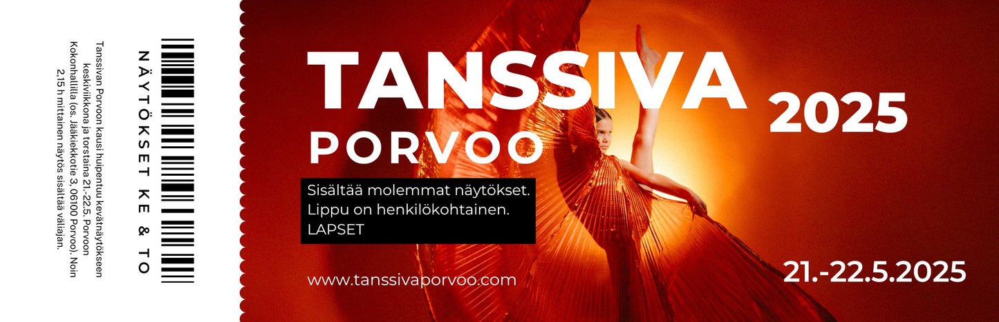 
                  
                    Tanssivan Porvoon kevätnäytös 2025
                  
                