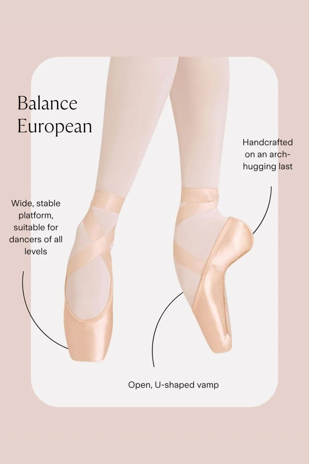 
                  
                    BLOCH European Balance -kärkitossu leveällä kärjellä
                  
                